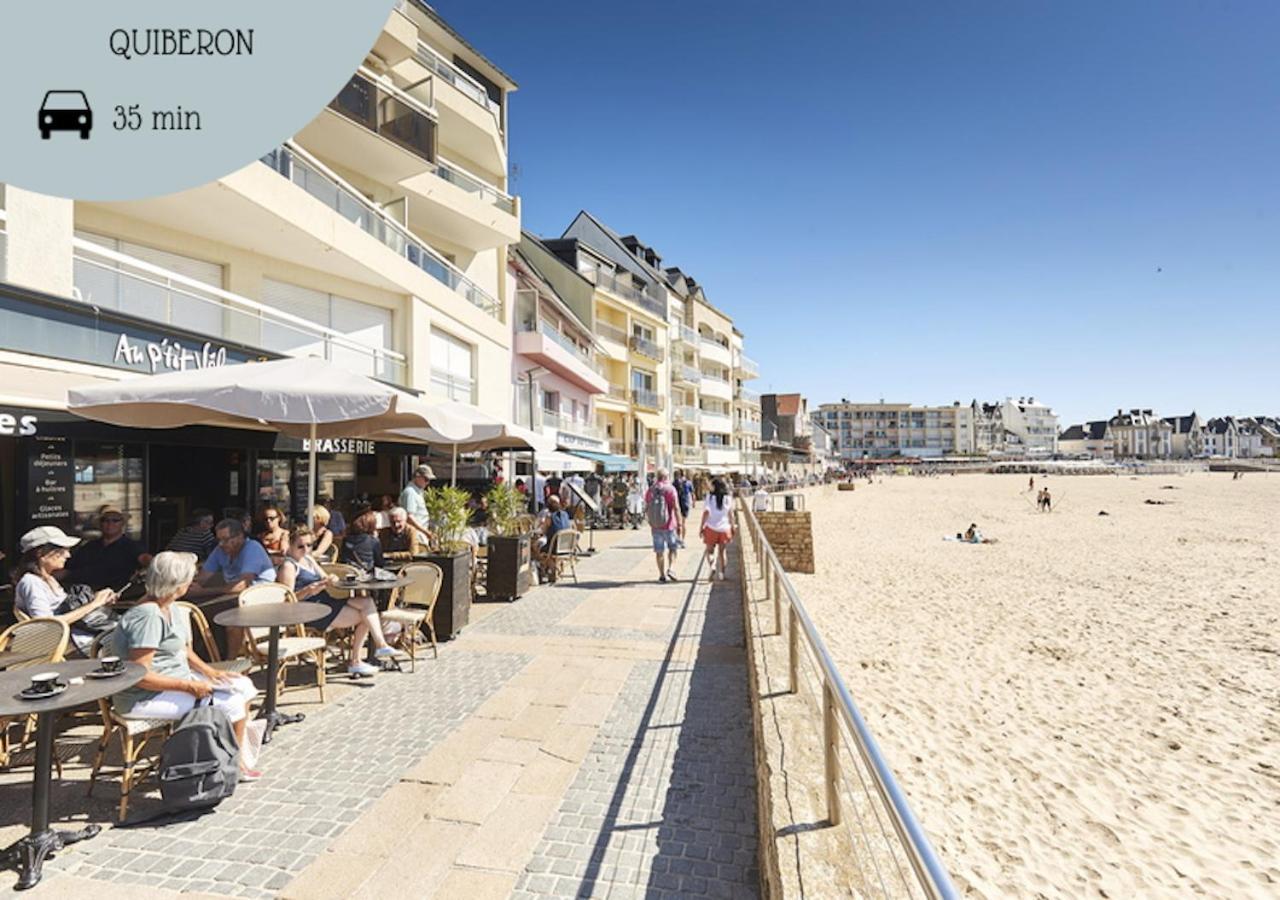 Kerisper * Duplex * 400 M Du Port * Parking Apartment La Trinite-sur-Mer Bagian luar foto